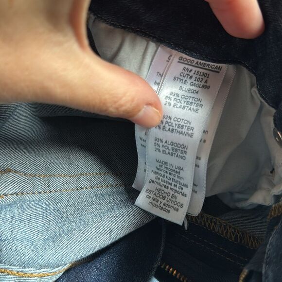 Good American Good Legs Skinny Denim 8 / 29 - Picture 4 of 6